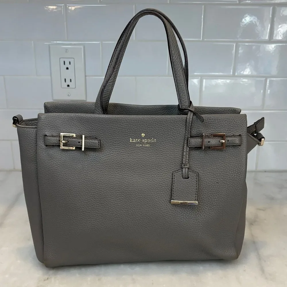 Kate Spade Bag Purse Handbag Leather Holden Lainie Crossbody Satchel Shoulder